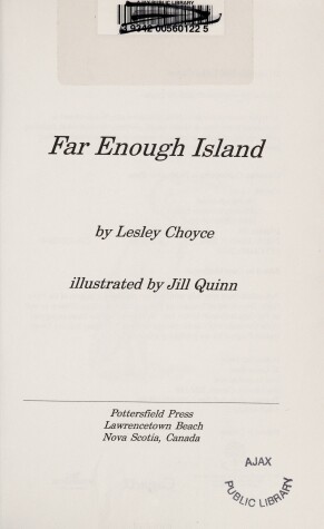 Book cover for Far Enough Island