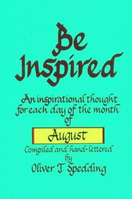 Book cover for Be Inspired - August