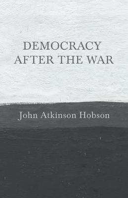Book cover for Democracy After the War