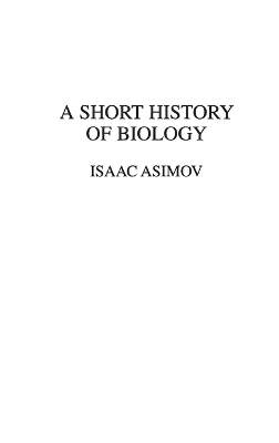 Book cover for A Short History of Biology