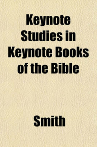 Cover of Keynote Studies in Keynote Books of the Bible