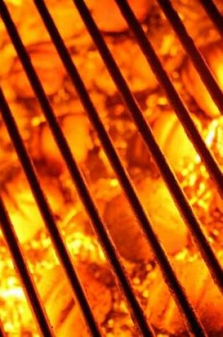 Cover of Barbecue Grill with Fire Hot Coals Journal