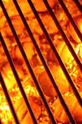 Book cover for Barbecue Grill with Fire Hot Coals Journal