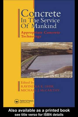 Cover of Appropriate Concrete Technology