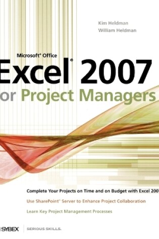 Cover of Microsoft Office Excel 2007 for Project Managers