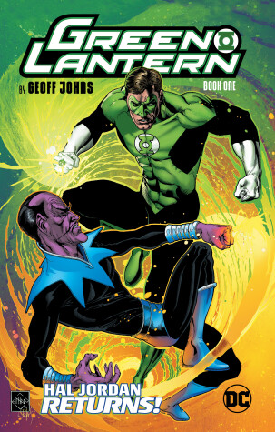 Book cover for Green Lantern by Geoff Johns Book One