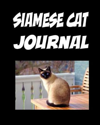 Book cover for Siamese Cat Journal