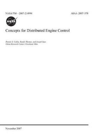 Cover of Concepts for Distributed Engine Control