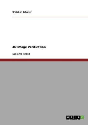 Book cover for 4D Image Verification