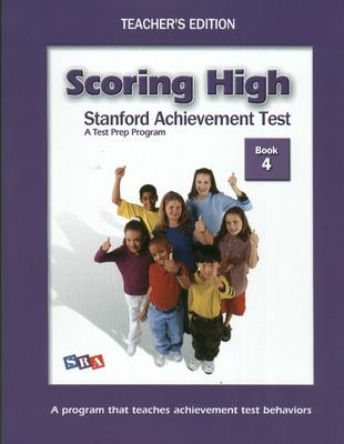 Cover of Scoring High on SAT, Teacher Edition Grade 4