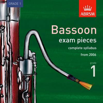 Cover of Complete Bassoon Exam Recordings, from 2006, Grade 1