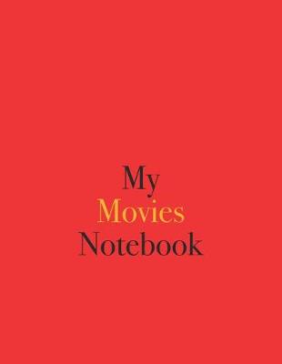 Book cover for My Movies Notebook