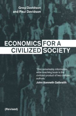 Book cover for Economics for a Civilized Society