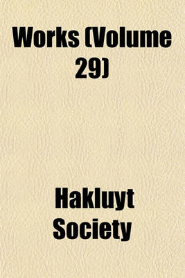 Book cover for Works (Volume 29)