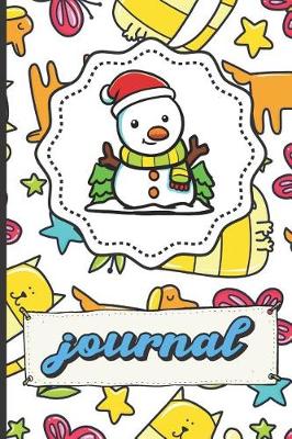 Book cover for Winter Snow Man Journal