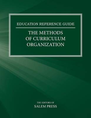 Book cover for The Methods of Curriculum Organization