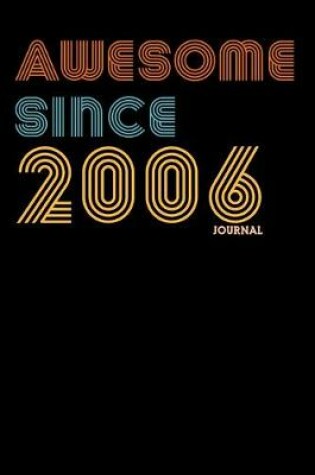 Cover of Awesome Since 2006 Journal