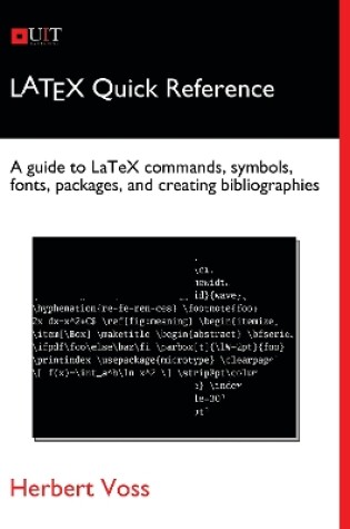 Cover of LaTeX Quick Reference