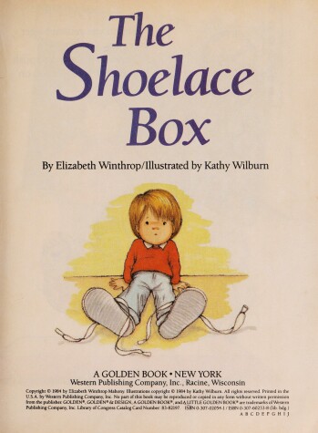 Book cover for The Shoelace Box