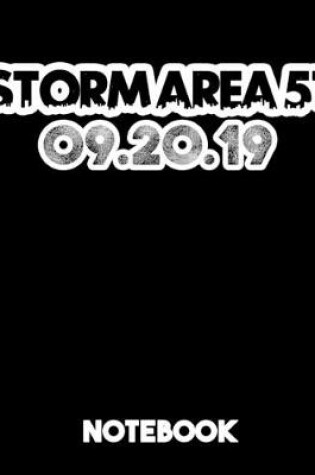 Cover of Storm Area 51 09.20.19 Notebook