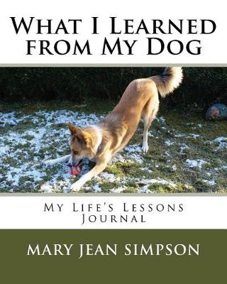 Book cover for What I Learned from My Dog