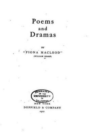 Cover of Poems and Drama