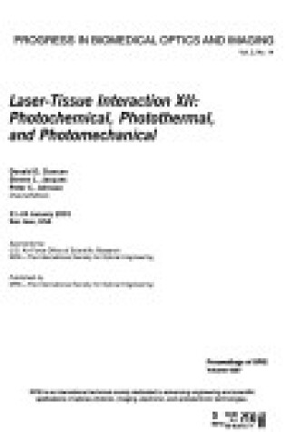 Cover of Laser Tissue Interaction Xii