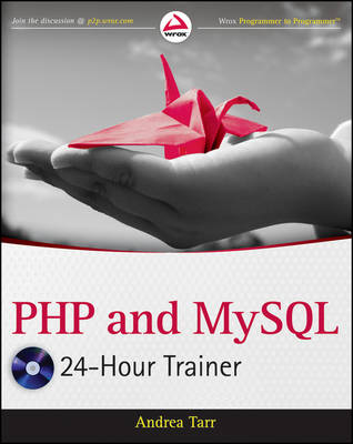 Book cover for PHP and MySQL 24-Hour Trainer