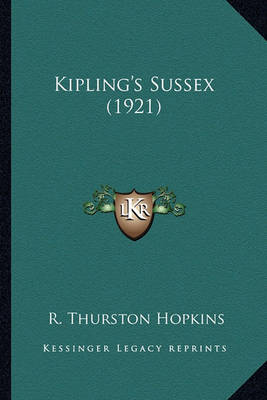 Book cover for Kipling's Sussex (1921)