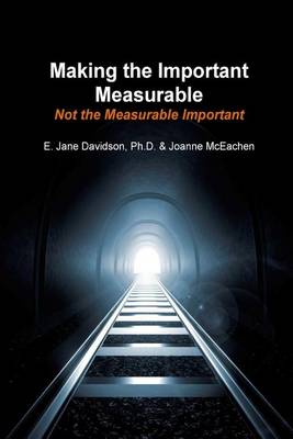 Book cover for Making the Important Measurable, Not the Measurable Important