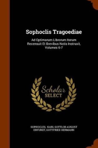 Cover of Sophoclis Tragoediae