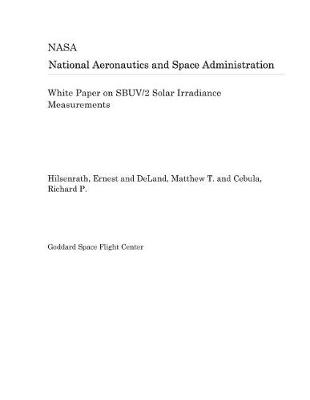 Book cover for White Paper on Sbuv/2 Solar Irradiance Measurements