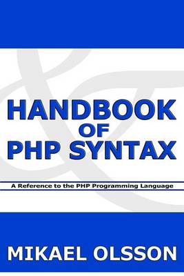 Cover of Handbook of PHP Syntax