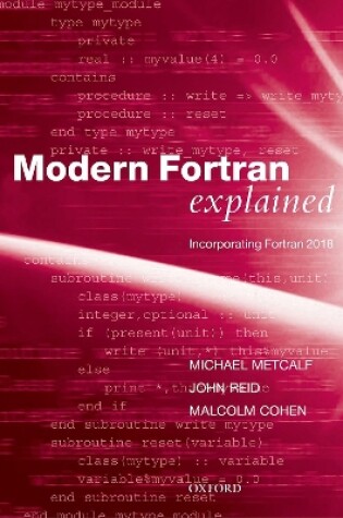 Cover of Modern Fortran Explained