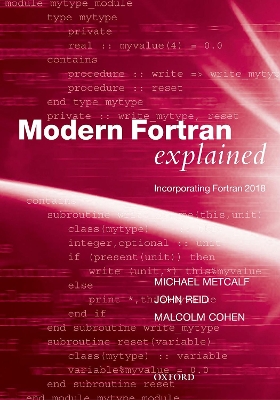 Cover of Modern Fortran Explained
