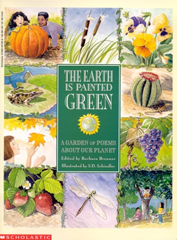 Book cover for The Earth is Painted Green