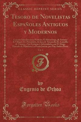 Book cover for Tesoro de Novelistas Españoles Antiguos y Modernos, Vol. 1