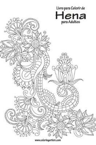 Cover of Livro para Colorir de Hena para Adultos