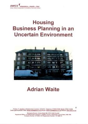 Book cover for Housing Business Planning in an Uncertain Environment