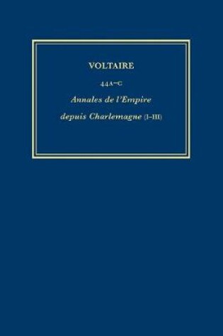 Cover of Complete Works of Voltaire 44A-C