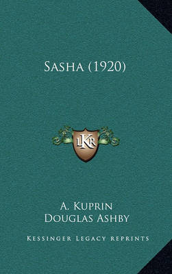 Book cover for Sasha (1920)