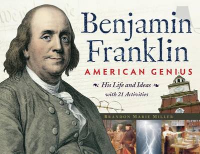 Book cover for Benjamin Franklin, American Genius