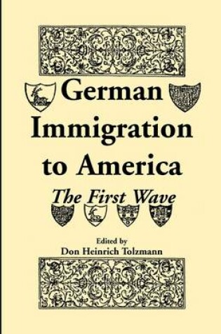 Cover of German Immigration in America