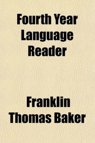Cover of Fourth Year Language Reader