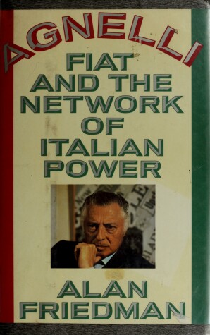 Book cover for Friedman Alan : Agnelli (Hbk)