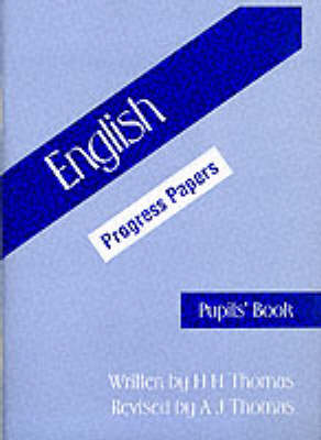 Book cover for English Progress Papers