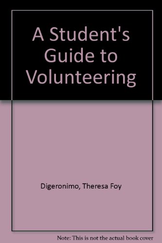 Book cover for A Student's Guide to Volunteering