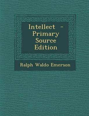 Book cover for Intellect - Primary Source Edition