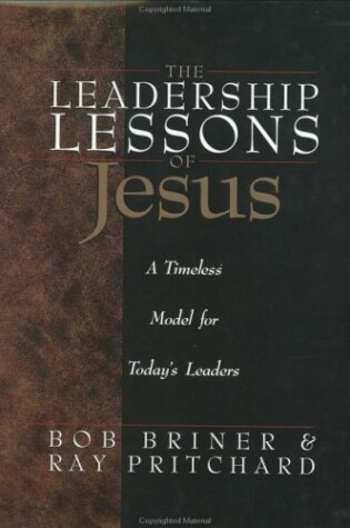 Cover of Leadership Lessons of Jesus