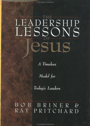 Book cover for Leadership Lessons of Jesus